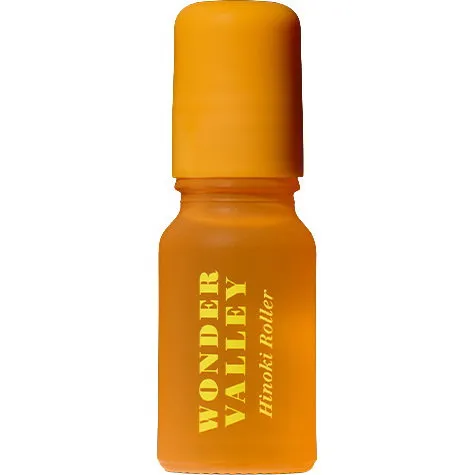 Wonder Valley Hinoki Roller perfume bottle