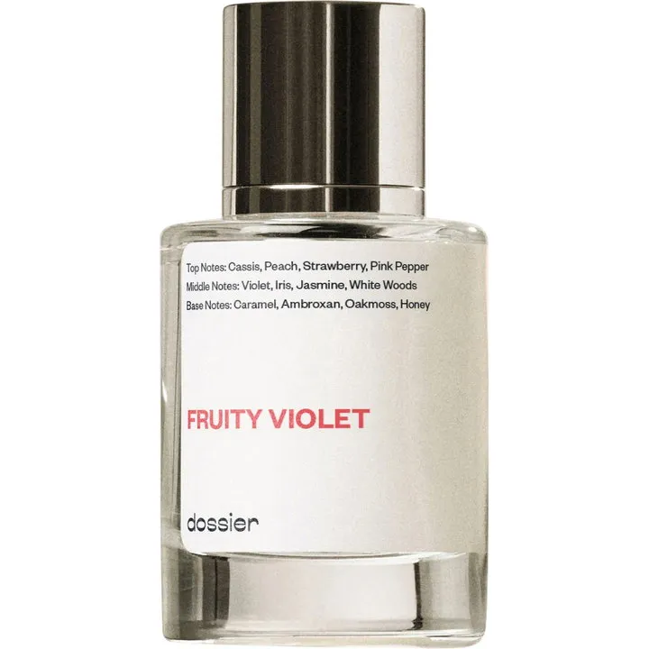 Dossier Fruity Violet parfüm şişesi