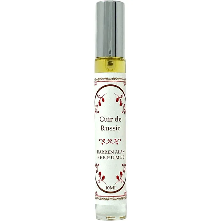 Darren Alan Perfumes Cuir de Russie parfüm şişesi