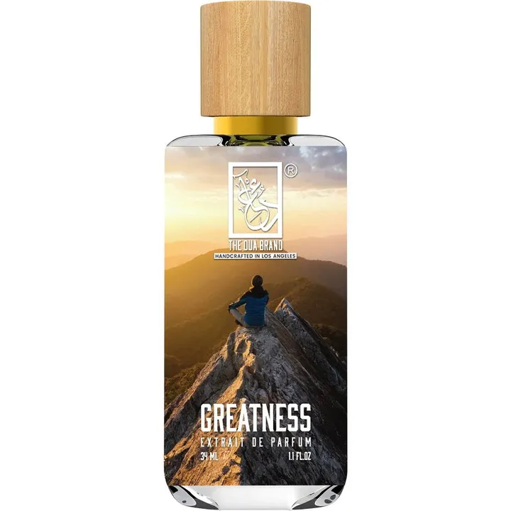 The Dua Brand Greatness perfume bottle