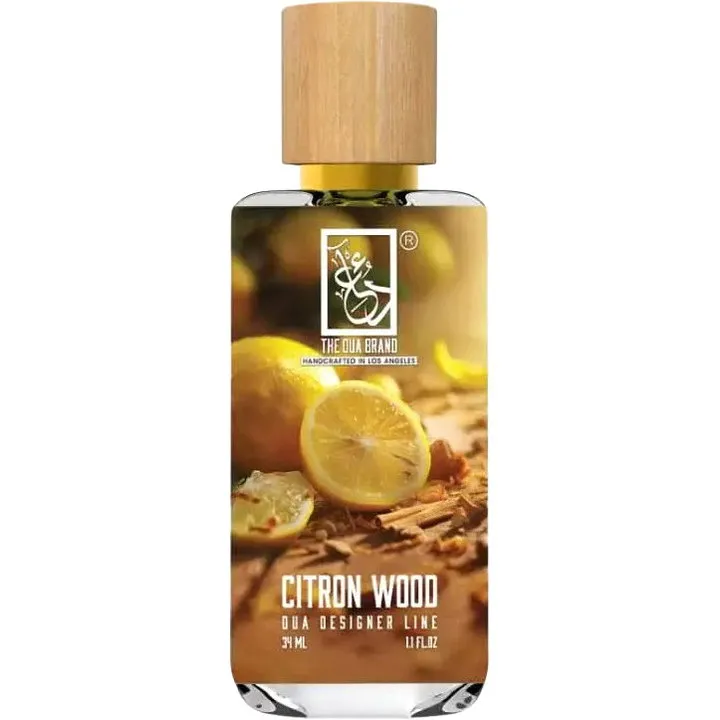 The Dua Brand Citron Wood perfume bottle
