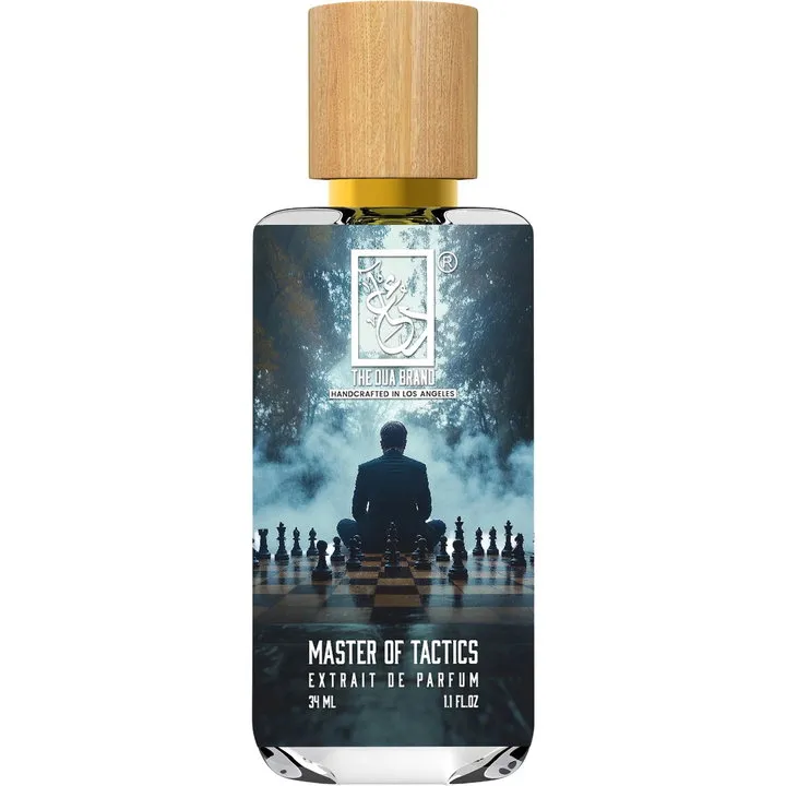 The Dua Brand Master of Tactics perfume bottle
