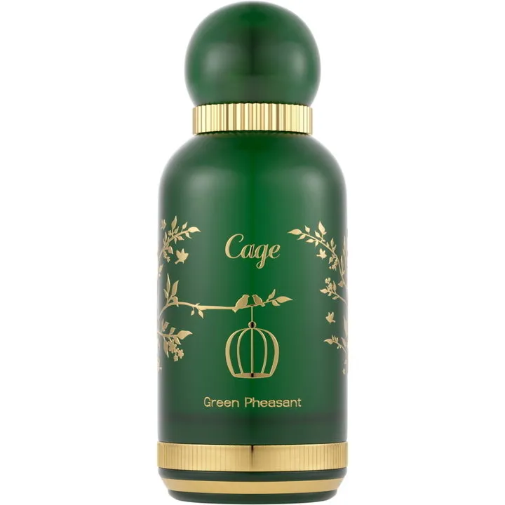 Cage Green Pheasant perfume bottle