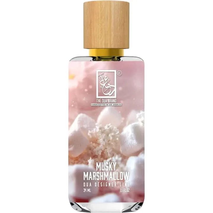 The Dua Brand Musky Marshmallow perfume bottle