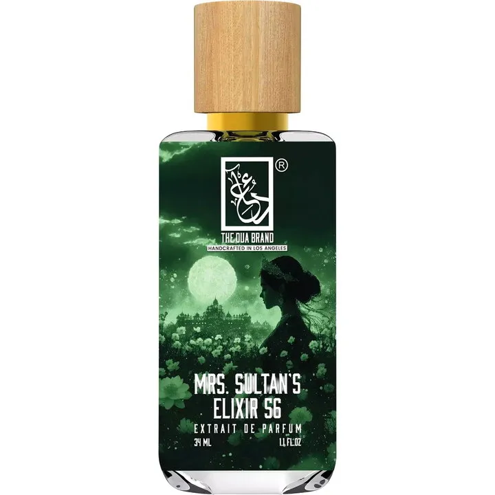 The Dua Brand Mrs. Sultan's Elixir 56 perfume bottle