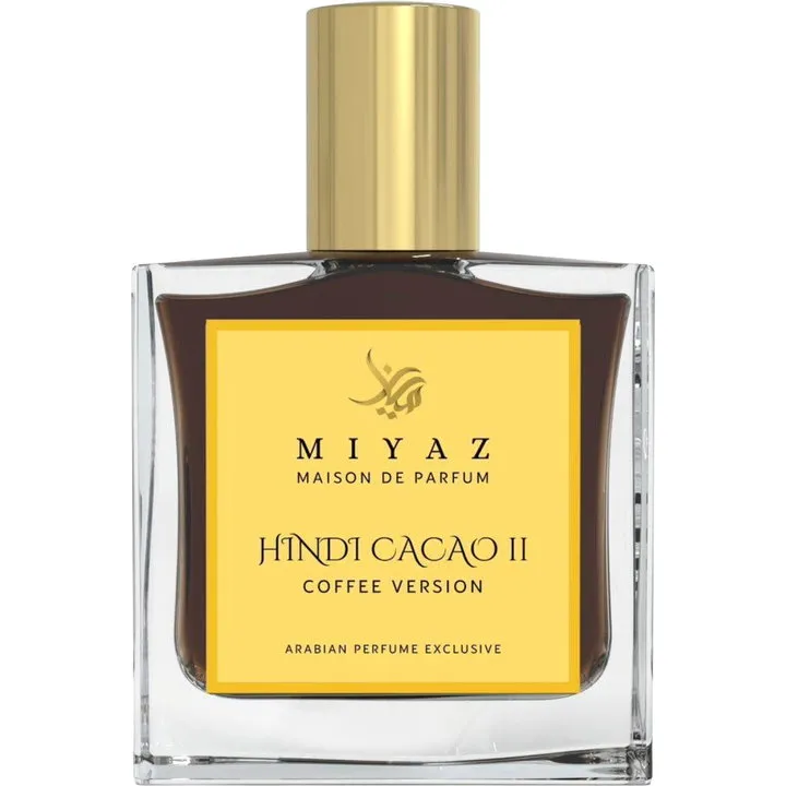 Miyaz Perfume Hindi Cacao II Coffee Version perfume bottle