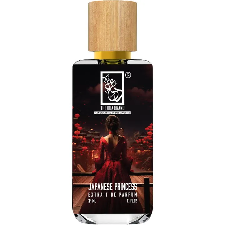 The Dua Brand Japanese Princess perfume bottle