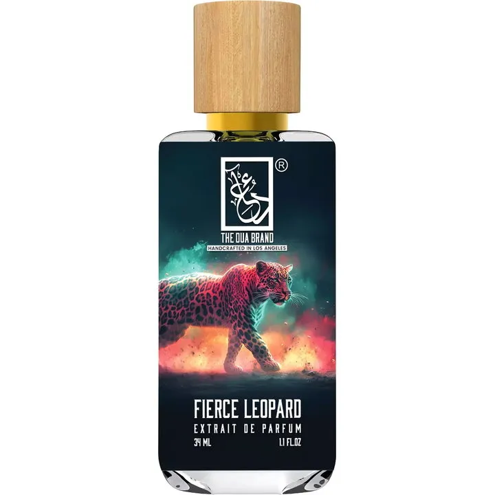 The Dua Brand Fierce Leopard / Fierce Tiger perfume bottle