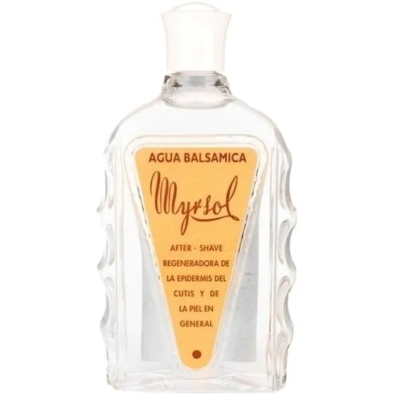 Myrsol Agua Balsamica perfume bottle