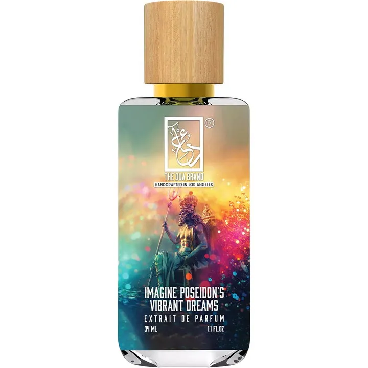 The Dua Brand Imagine Poseidon's Vibrant Dreams perfume bottle
