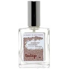 Tulip Amber Vanilla Bean perfume bottle