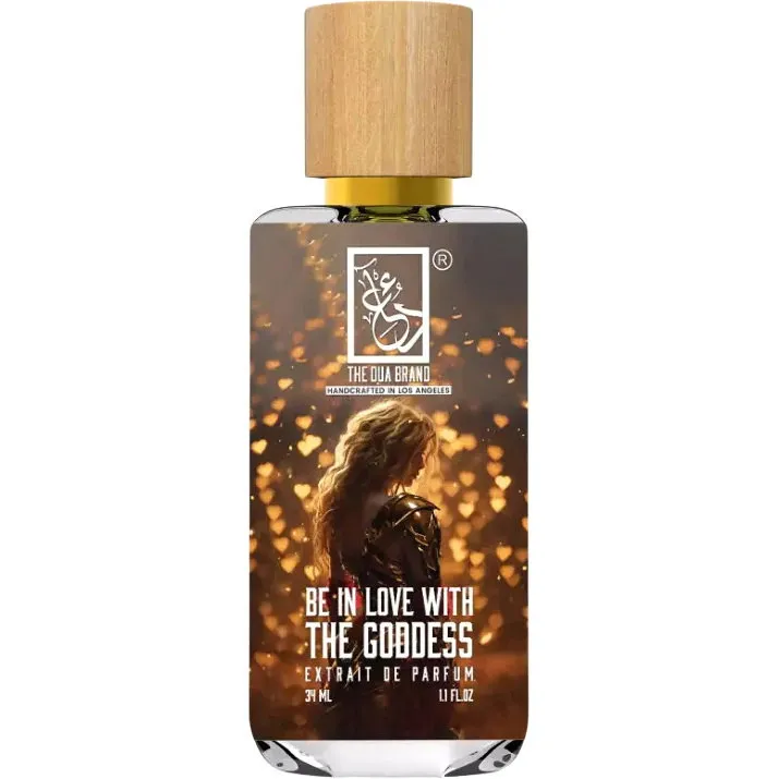 The Dua Brand Be in Love with the Goddess perfume bottle