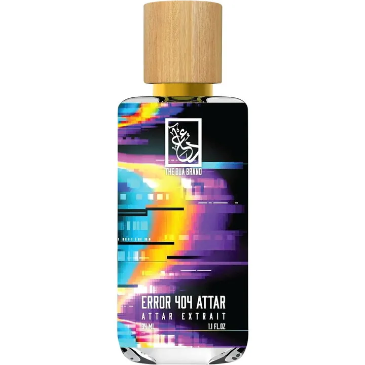The Dua Brand Error 404 Attar perfume bottle