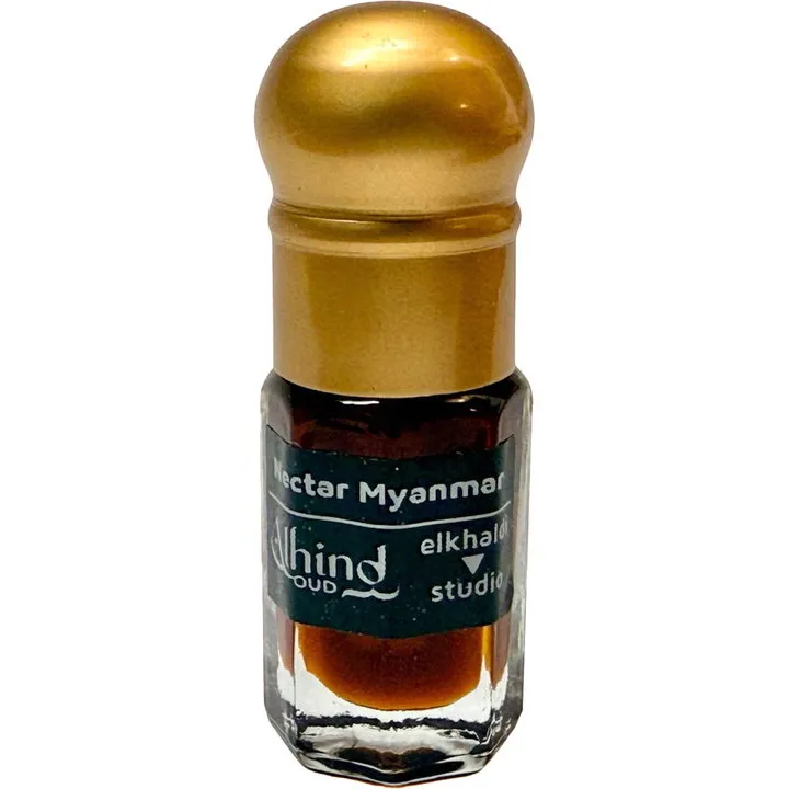 Alhind Oud Nectar Myanmar perfume bottle