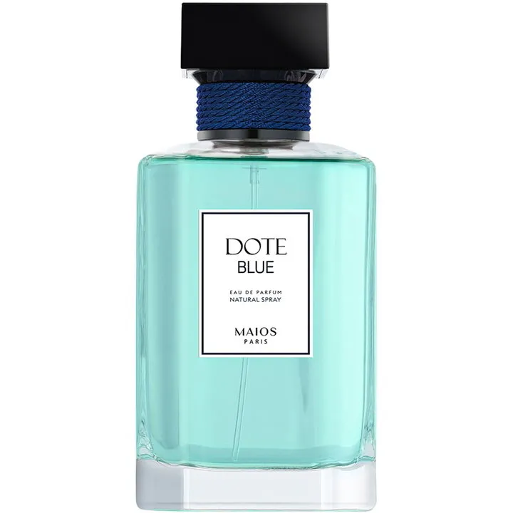 Maios Blue perfume bottle
