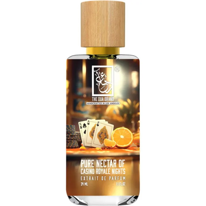 The Dua Brand Pure Nectar of Casino Royale Nights perfume bottle