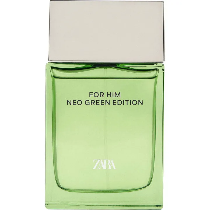 Zara For Him Neo Green Edition perfume bottle