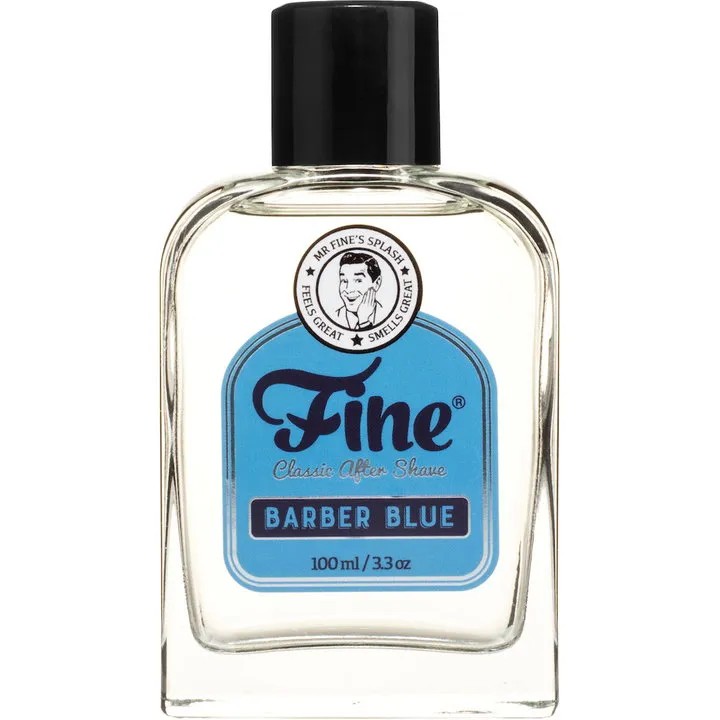 Fine Barber Blue perfume bottle