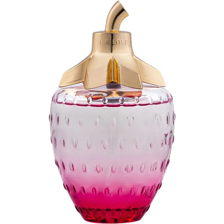 One Love Strawberry perfume bottle