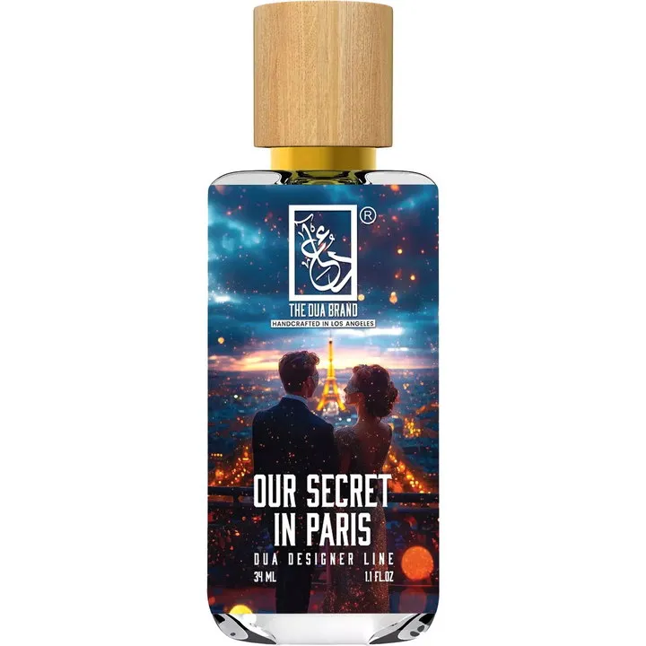 The Dua Brand Our Secret in Paris parfüm şişesi