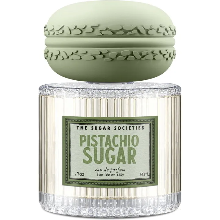 The Sugar Societies Pistachio Sugar perfume bottle