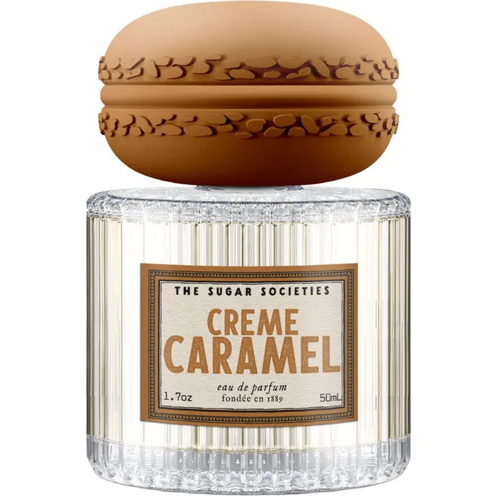 The Sugar Societies Creme Caramel perfume bottle