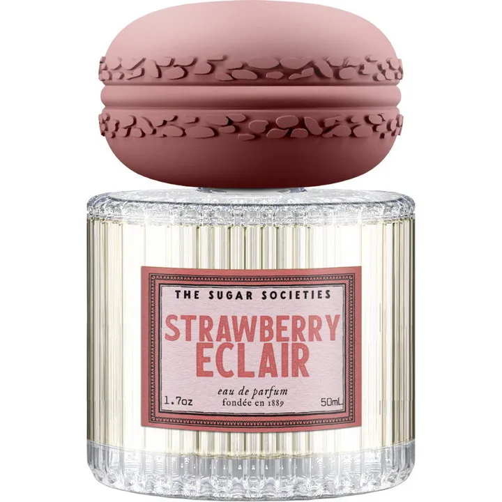 The Sugar Societies Strawberry Eclair perfume bottle