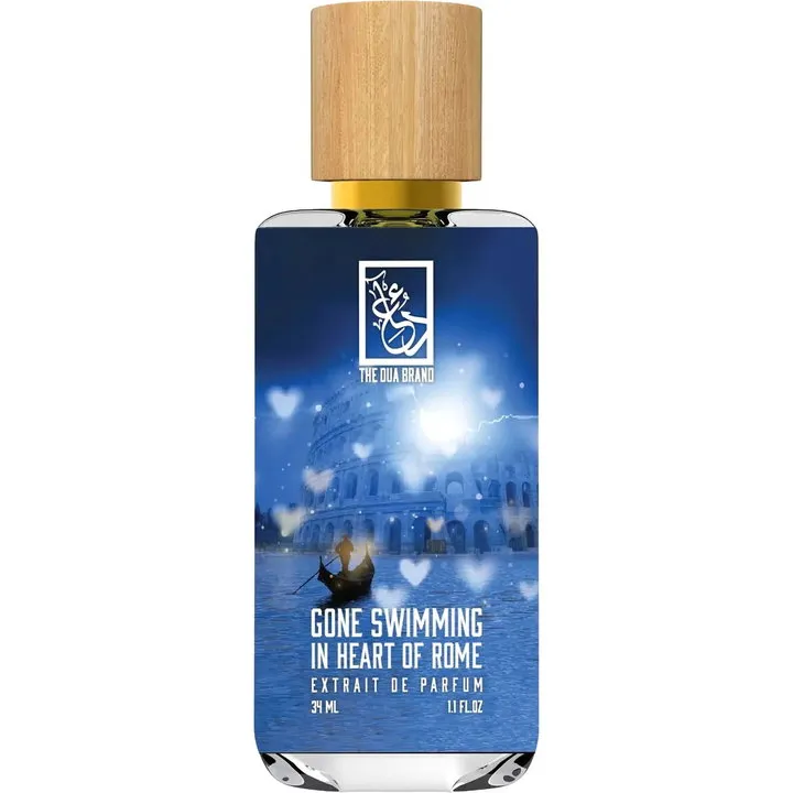 The Dua Brand Gone Swimming in Heart of Rome perfume bottle