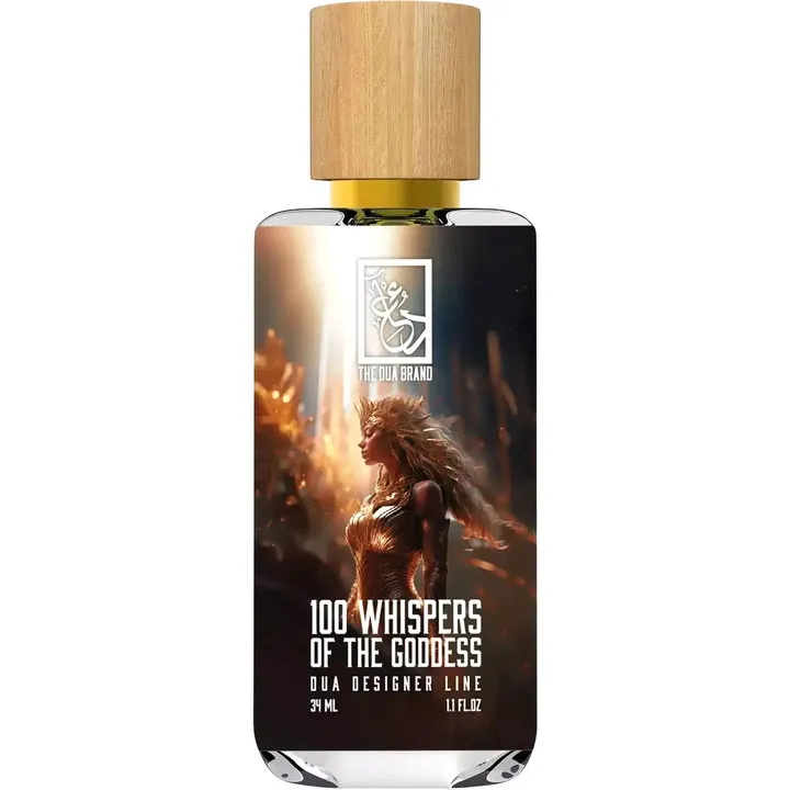 The Dua Brand 100 Whispers of the Goddess perfume bottle