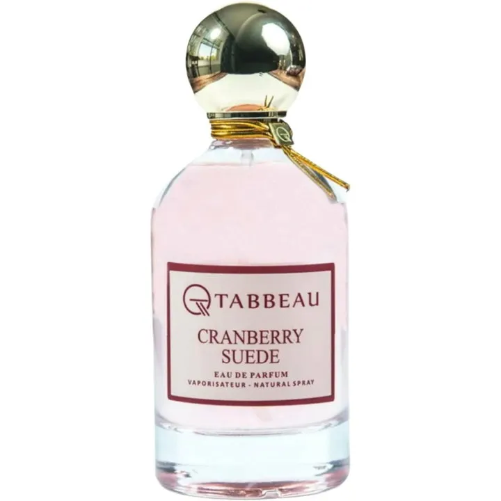 Tabbeau Cranberry Suede perfume bottle