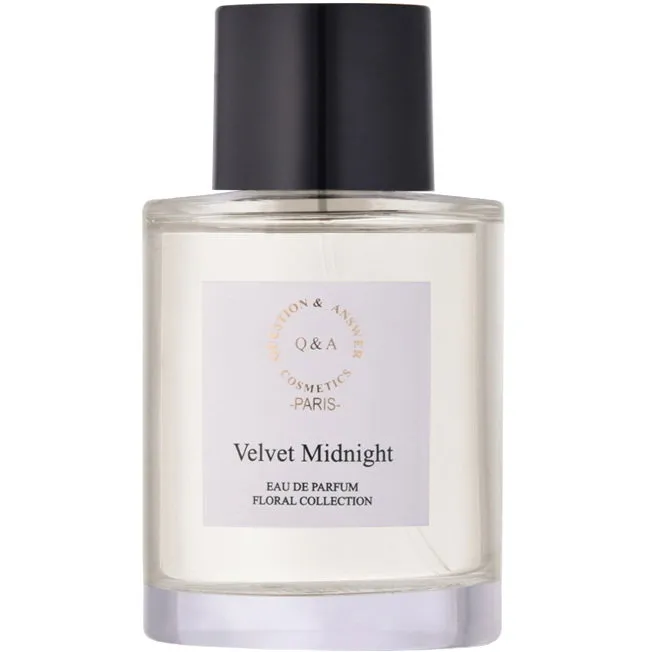 Q&A Velvet Midnight perfume bottle
