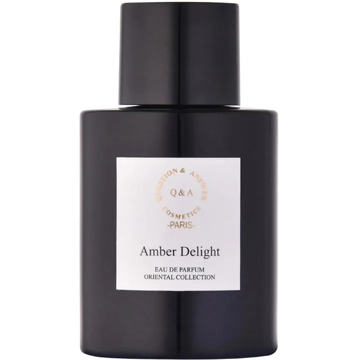 Q&A Amber Delight perfume bottle