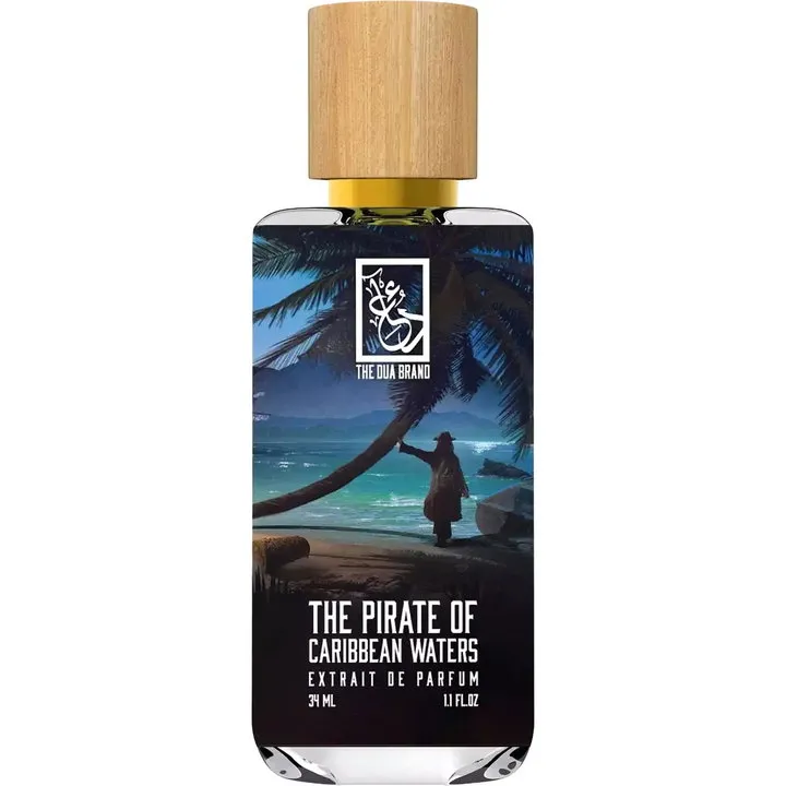 The Dua Brand The Pirate of Caribbean Waters perfume bottle