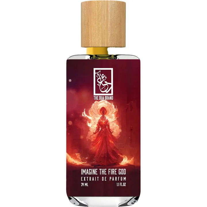 The Dua Brand Imagine the Fire God parfüm şişesi