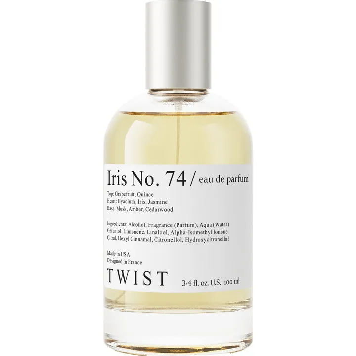 Twist Iris No. 74 perfume bottle