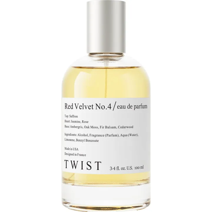 Twist Red Velvet No. 4 parfüm şişesi