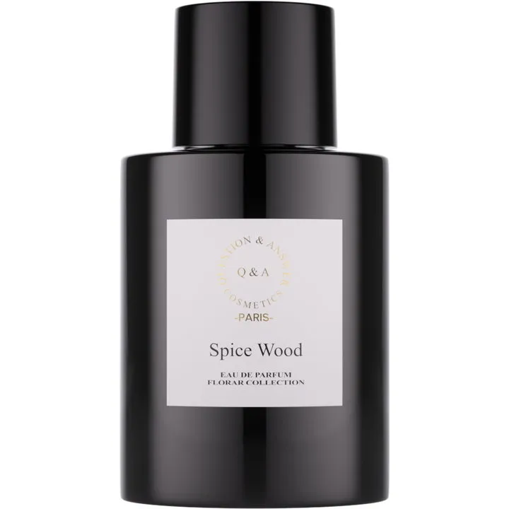 Q&A Spice Wood perfume bottle