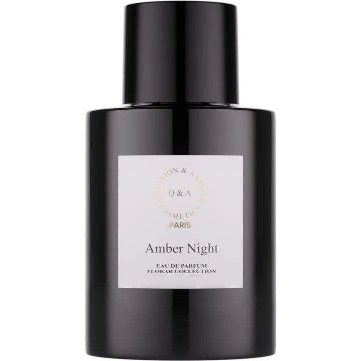 Q&A Amber Night perfume bottle