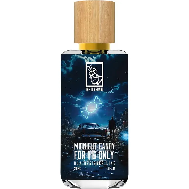 The Dua Brand Midnight Candy for 1 & Only parfüm şişesi