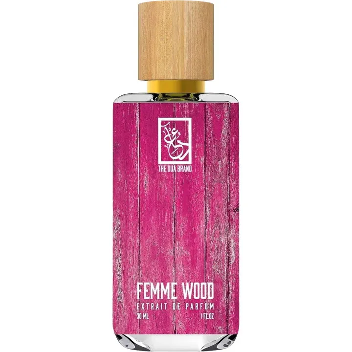 The Dua Brand Femme Wood perfume bottle