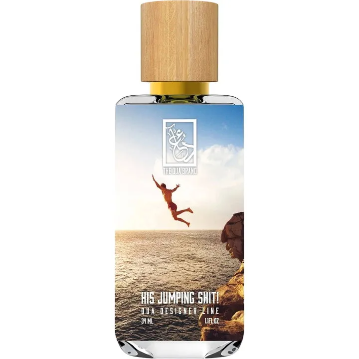 The Dua Brand His Jumping Shit! perfume bottle