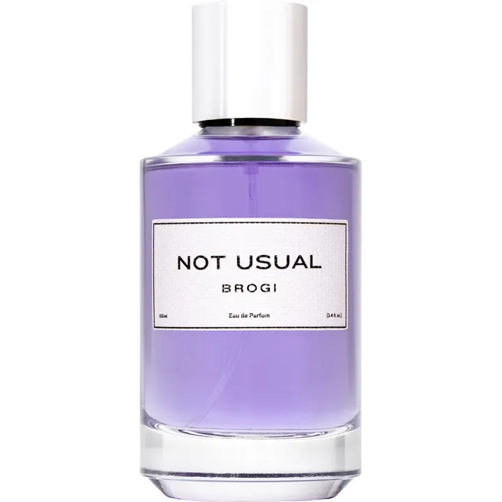 Brogi Not Usual perfume bottle