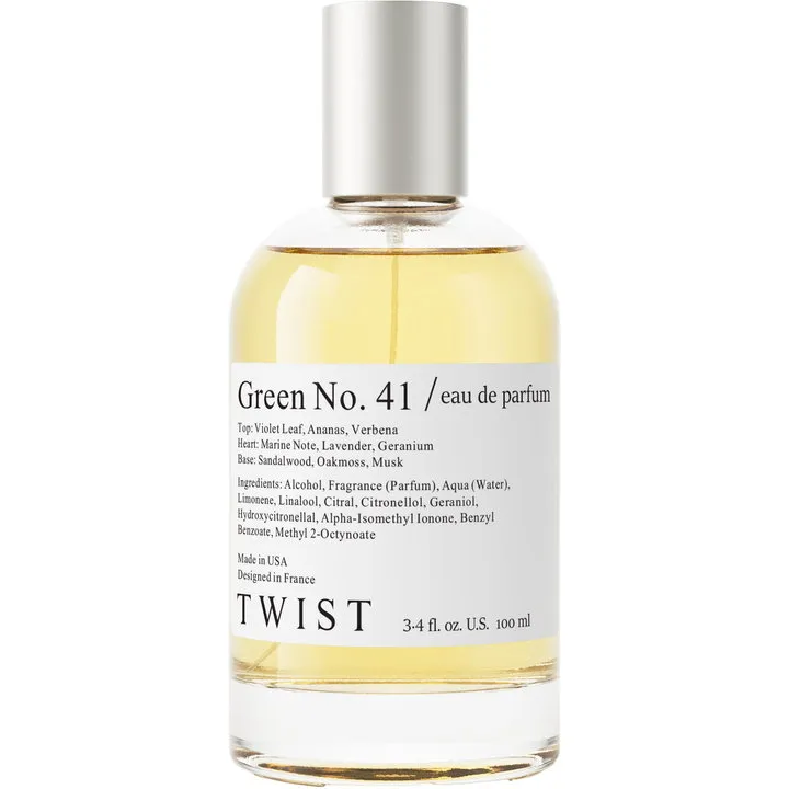 Twist Green No. 41 parfüm şişesi