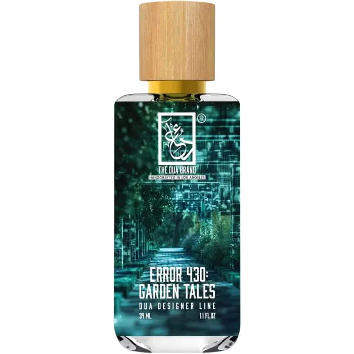 The Dua Brand Error 430: Garden Tales perfume bottle