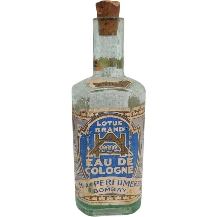 Lotus Brand Eau de Cologne parfüm şişesi