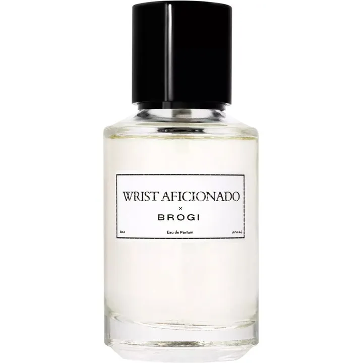 Brogi Wrist Aficionado x Brogi perfume bottle