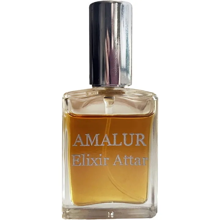 Elixir Attar Amalur perfume bottle