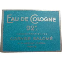 Coryse Salomé Eau de Cologne 92° parfüm şişesi