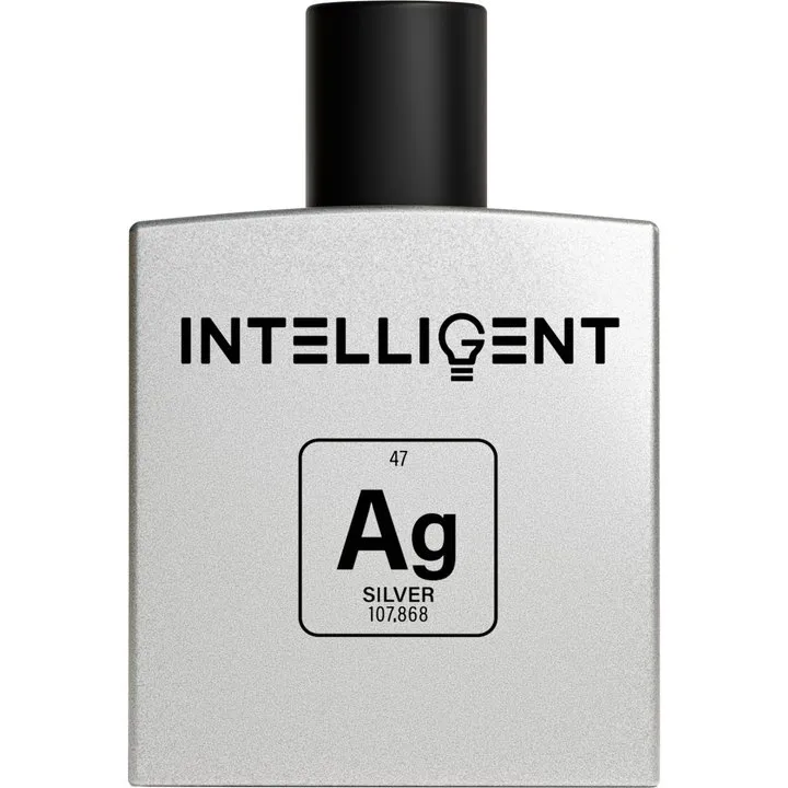 Intelligent Silver perfume bottle