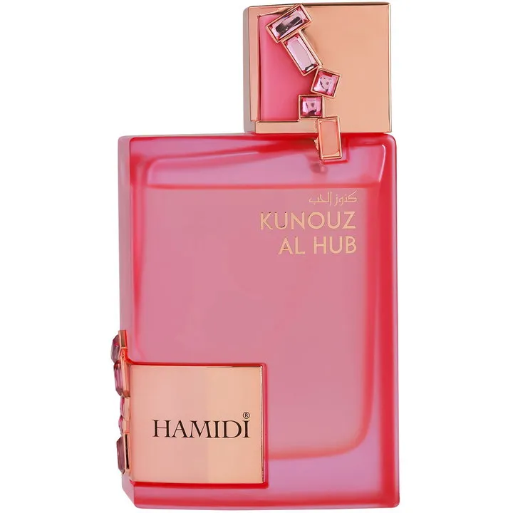 Hamidi Oud & Perfumes Kunouz al Hub / كنوز الحب parfüm şişesi